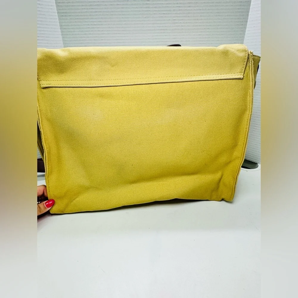 Coca Cola Canvas/Leather  Meseenger Bags Large